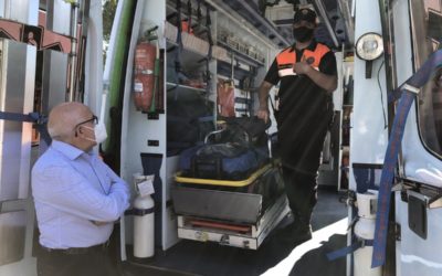 CDC Hiacre, SA dona una ambulància a Protecció Civil de Lliçà d’Amunt